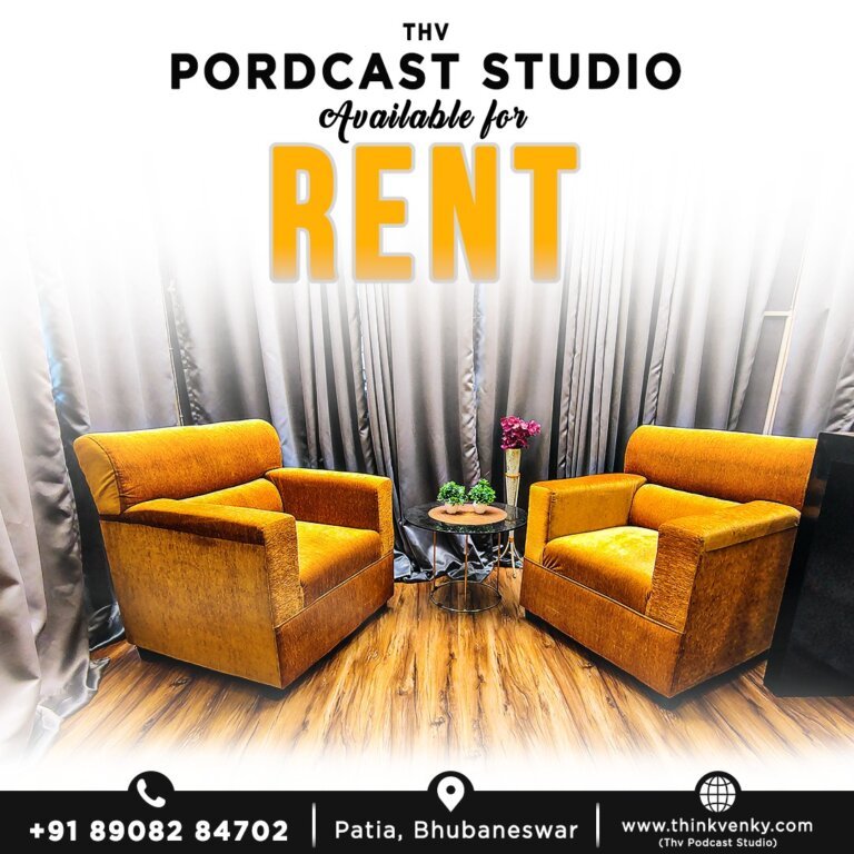 Podcast Studio on Rent in Bhubaneswar