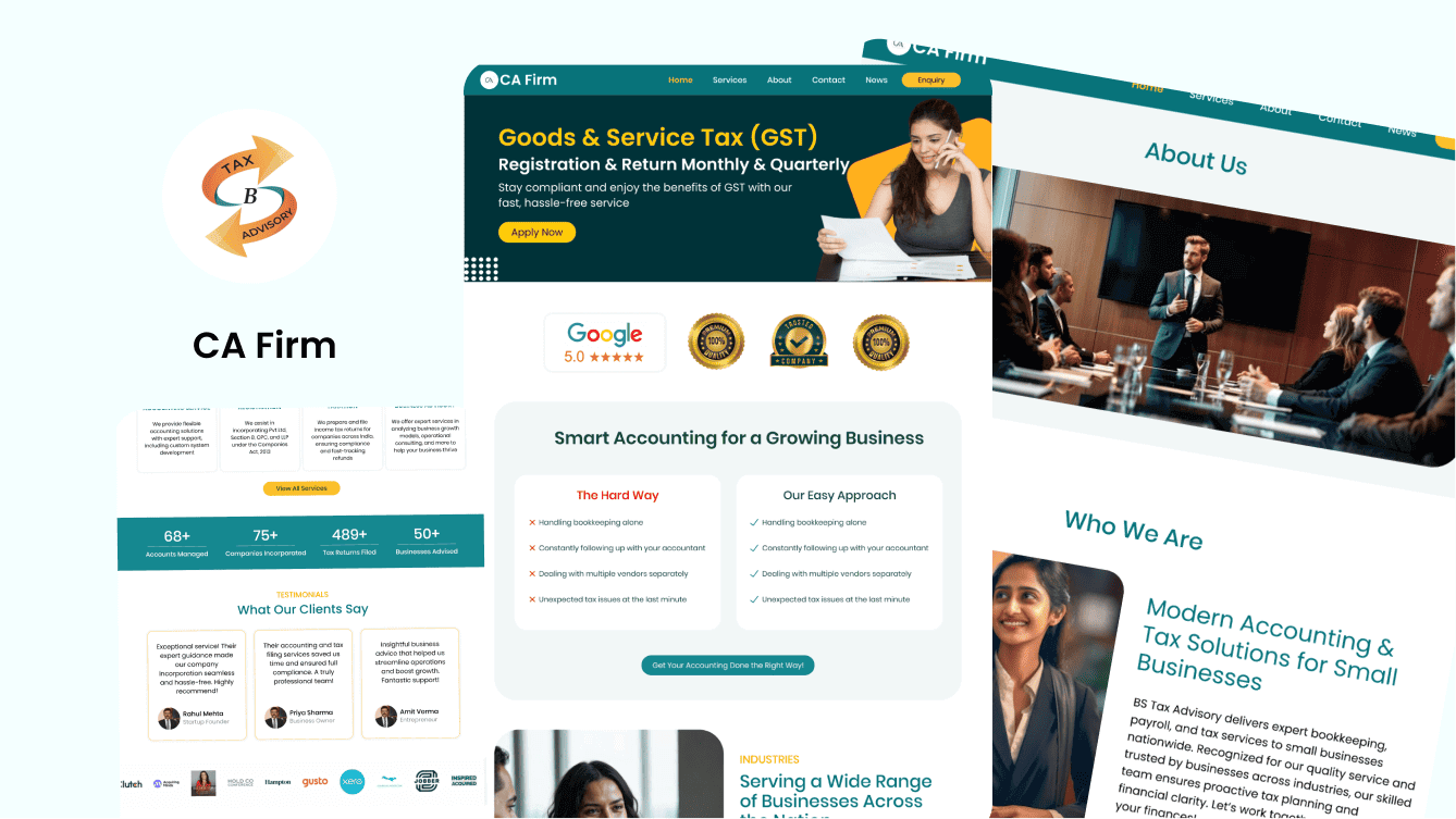BS Tax – CA Firm 