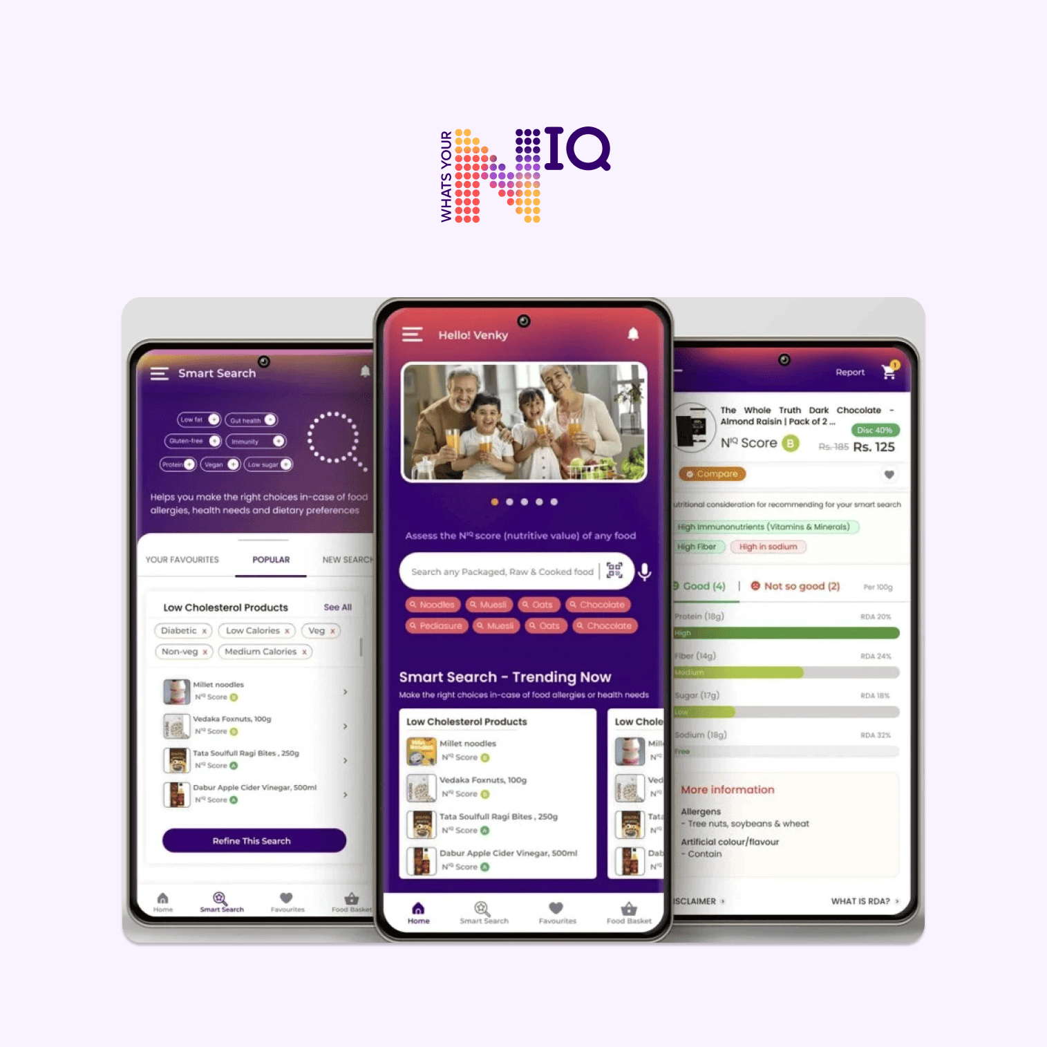 What's Your NIQ – Nutrition Intelligence App